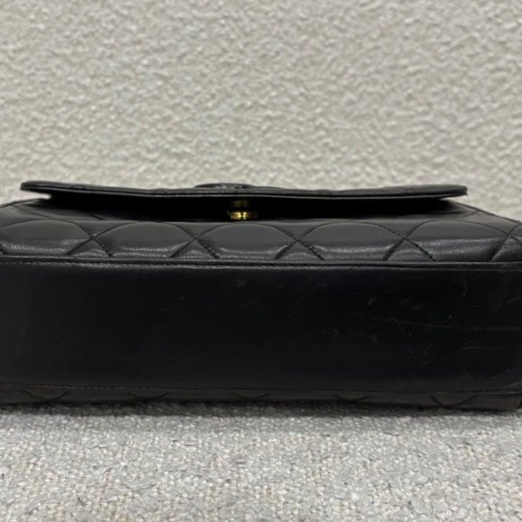 Authentic Pre-Owned CHANEL CC Mark Matelasse Shoulder Bag Lambskin Leather Brown - Picture 6 of 16